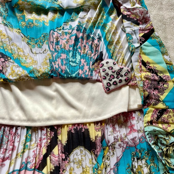 Ladies Jessica Pleated Midi Skirt - Picture 7 of 8